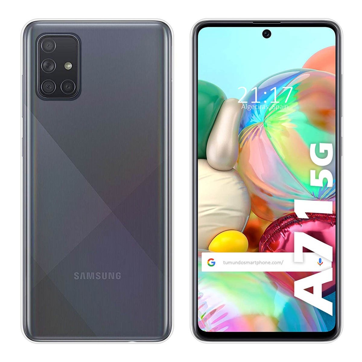 Funda Silicona Gel TPU Transparente para Samsung Galaxy A71 5G