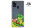 Funda Gel Transparente para Samsung Galaxy A21s diseño Coco Dibujos