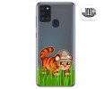 Funda Gel Transparente para Samsung Galaxy A21s diseño Tigre Dibujos
