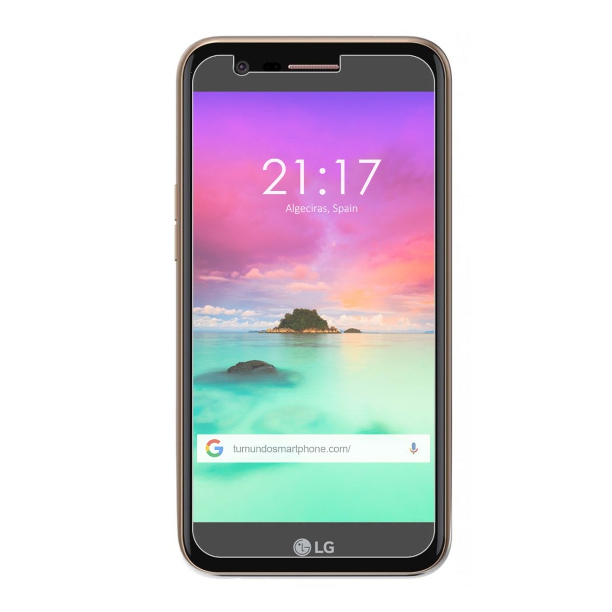 Protector Cristal Templado para Lg K10 2017 Vidrio