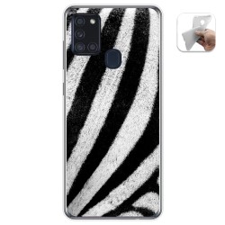 Funda Gel Tpu para Samsung Galaxy A21s diseño Animal 02 Dibujos