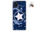 Funda Gel Tpu para Samsung Galaxy A21s diseño Camuflaje 03 Dibujos