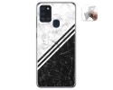 Funda Gel Tpu para Samsung Galaxy A21s diseño Mármol 01 Dibujos