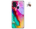 Funda Gel Tpu para Samsung Galaxy A21s diseño Mármol 15 Dibujos