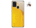 Funda Gel Tpu para Samsung Galaxy A21s diseño Cerveza Dibujos