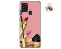 Funda Gel Tpu para Samsung Galaxy A21s diseño Brochas Dibujos