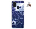Funda Gel Tpu para Samsung Galaxy A21s diseño Circuito Dibujos