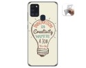 Funda Gel Tpu para Samsung Galaxy A21s diseño Creativity Dibujos