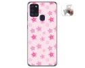 Funda Gel Tpu para Samsung Galaxy A21s diseño Flores Dibujos