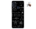 Funda Gel Tpu para Samsung Galaxy A21s diseño Formulas Dibujos