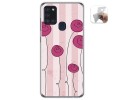 Funda Gel Tpu para Samsung Galaxy A21s diseño Flores Vintage Dibujos