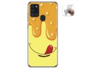 Funda Gel Tpu para Samsung Galaxy A21s diseño Helado Vainilla Dibujos