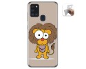 Funda Gel Tpu para Samsung Galaxy A21s diseño Leon Dibujos