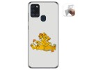 Funda Gel Tpu para Samsung Galaxy A21s diseño Leones Dibujos