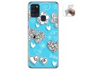 Funda Gel Tpu para Samsung Galaxy A21s diseño Mariposas Dibujos