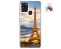 Funda Gel Tpu para Samsung Galaxy A21s diseño Paris Dibujos