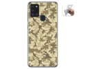 Funda Gel Tpu para Samsung Galaxy A21s diseño Sand Camuflaje Dibujos