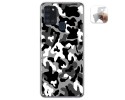 Funda Gel Tpu para Samsung Galaxy A21s diseño Snow Camuflaje Dibujos