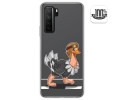 Funda Gel Transparente para  Huawei P40 Lite 5G diseño Avestruz Dibujos