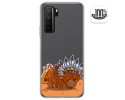 Funda Gel Transparente para  Huawei P40 Lite 5G diseño Bufalo Dibujos