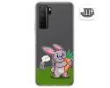 Funda Gel Transparente para  Huawei P40 Lite 5G diseño Conejo Dibujos
