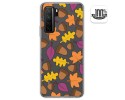 Funda Gel Transparente para  Huawei P40 Lite 5G diseño Otoño Dibujos