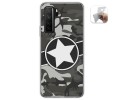 Funda Gel Tpu para  Huawei P40 Lite 5G diseño Camuflaje 02 Dibujos
