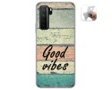 Funda Gel Tpu para  Huawei P40 Lite 5G diseño Madera 01 Dibujos