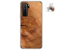 Funda Gel Tpu para  Huawei P40 Lite 5G diseño Madera 04 Dibujos
