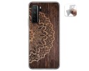 Funda Gel Tpu para  Huawei P40 Lite 5G diseño Madera 06 Dibujos