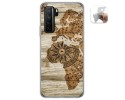 Funda Gel Tpu para  Huawei P40 Lite 5G diseño Madera 07 Dibujos