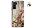 Funda Gel Tpu para  Huawei P40 Lite 5G diseño Madera 08 Dibujos