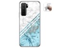 Funda Gel Tpu para  Huawei P40 Lite 5G diseño Mármol 02 Dibujos