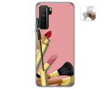 Funda Gel Tpu para  Huawei P40 Lite 5G diseño Brochas Dibujos
