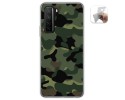 Funda Gel Tpu para  Huawei P40 Lite 5G diseño Camuflaje Dibujos