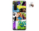 Funda Gel Tpu para  Huawei P40 Lite 5G diseño Comic Dibujos
