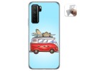 Funda Gel Tpu para  Huawei P40 Lite 5G diseño Furgoneta Dibujos
