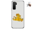 Funda Gel Tpu para  Huawei P40 Lite 5G diseño Leones Dibujos