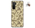 Funda Gel Tpu para  Huawei P40 Lite 5G diseño Sand Camuflaje Dibujos