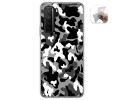 Funda Gel Tpu para  Huawei P40 Lite 5G diseño Snow Camuflaje Dibujos