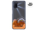 Funda Gel Transparente para Oppo A52 / Oppo A72 diseño Bufalo Dibujos