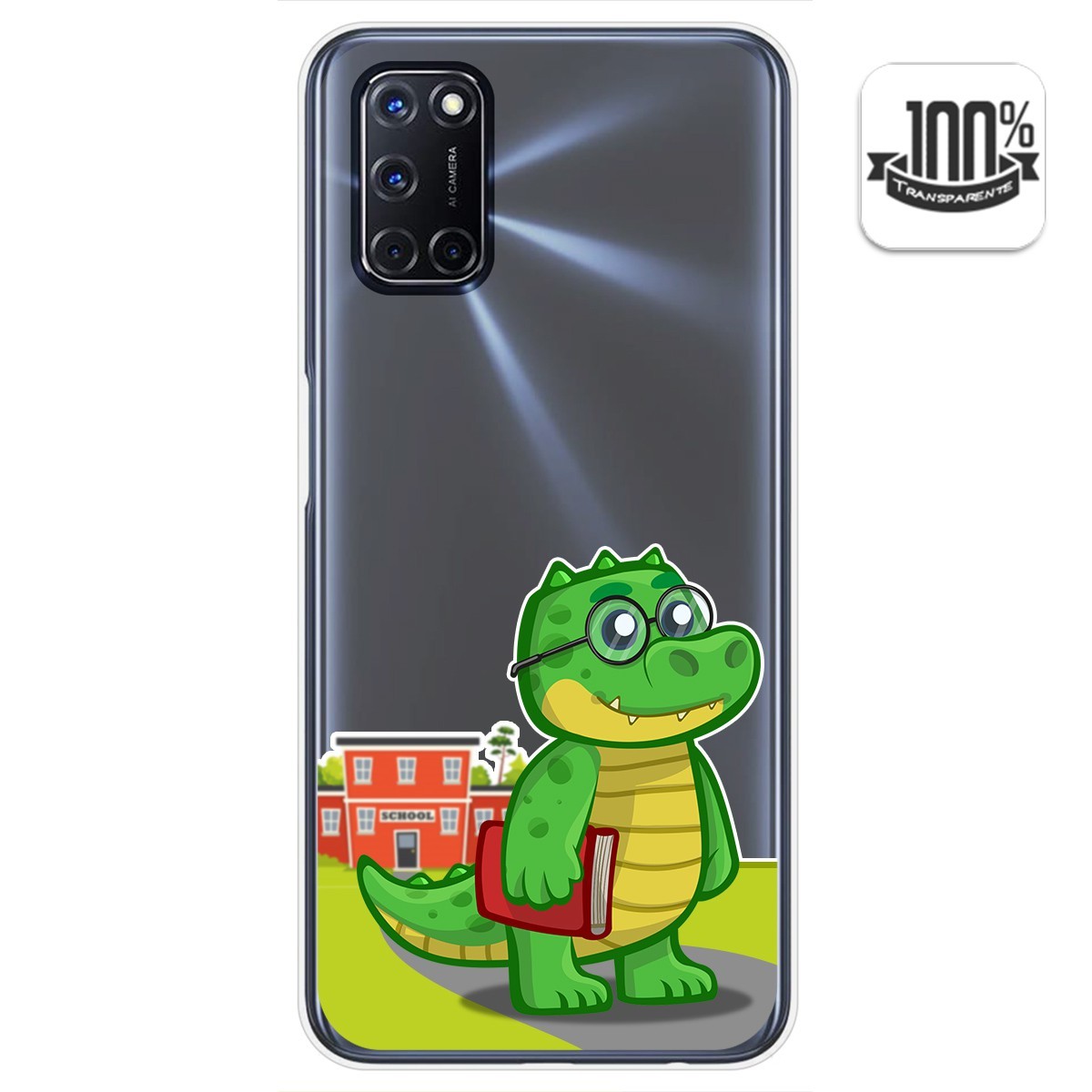 Funda Gel Transparente para Oppo A52 / Oppo A72 diseño Coco Dibujos