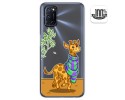 Funda Gel Transparente para Oppo A52 / Oppo A72 diseño Jirafa Dibujos