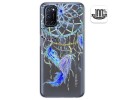 Funda Gel Transparente para Oppo A52 / Oppo A72 diseño Plumas Dibujos