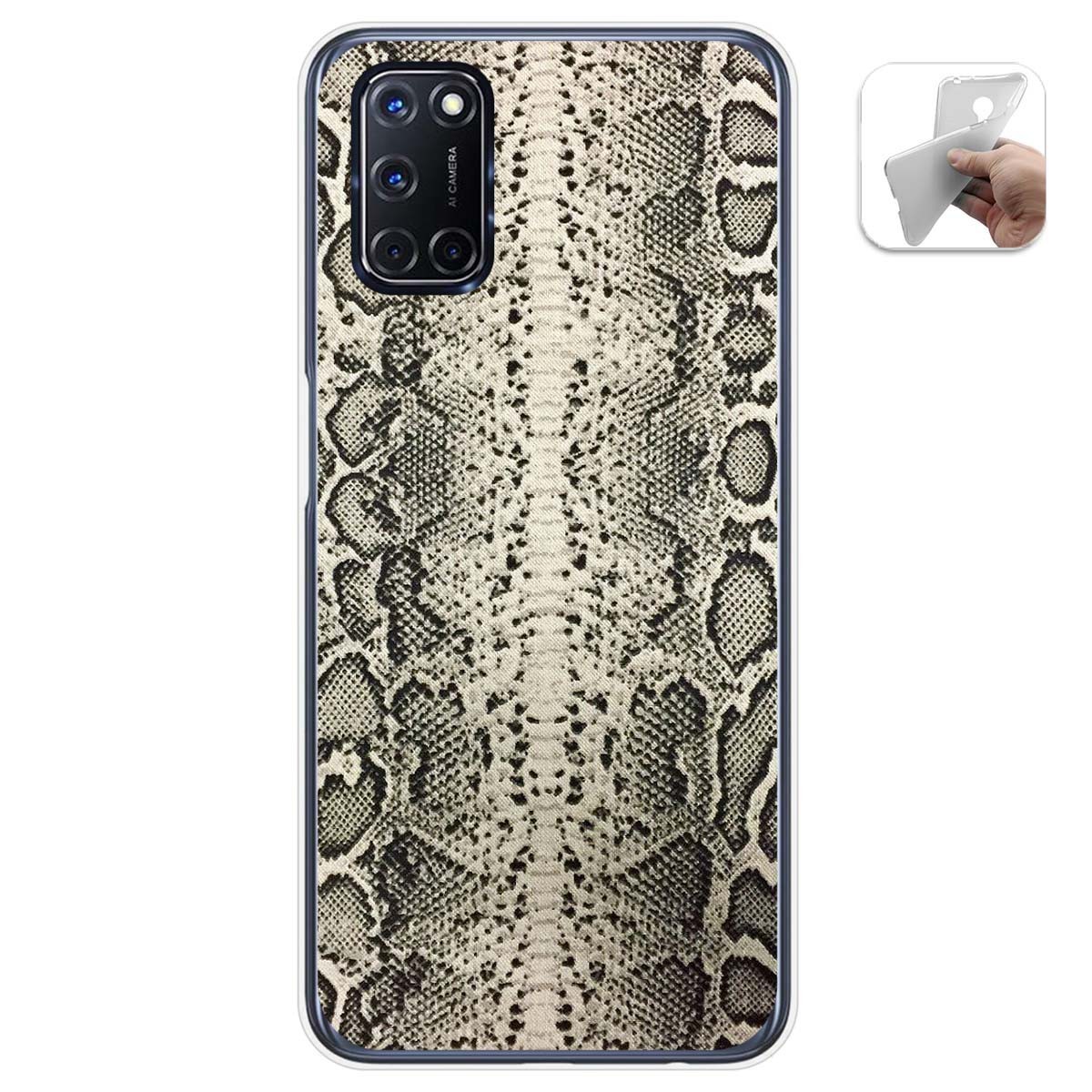 Funda Gel Tpu para Oppo A52 / Oppo A72 diseño Animal 01 Dibujos