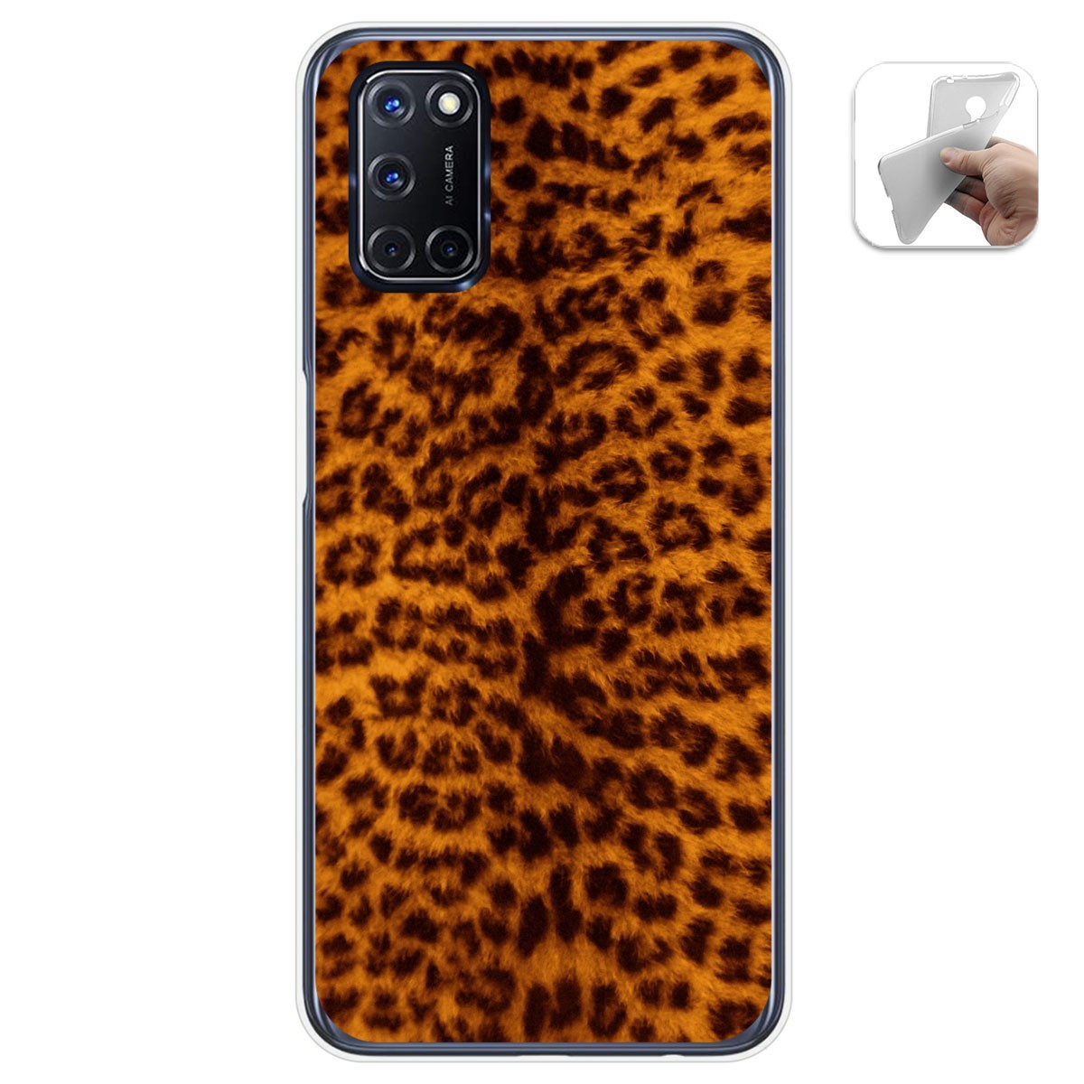 Funda Gel Tpu para Oppo A52 / Oppo A72 diseño Animal 03 Dibujos