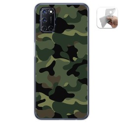 Funda Gel Tpu para Oppo A52 / Oppo A72 diseño Camuflaje Dibujos
