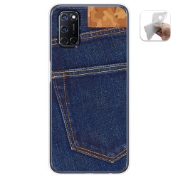 Funda Gel Tpu para Oppo A52 / Oppo A72 diseño Vaquero Dibujos