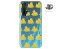 Funda Gel Transparente para Realme X3 SuperZoom / X50 5G diseño Pato Dibujos
