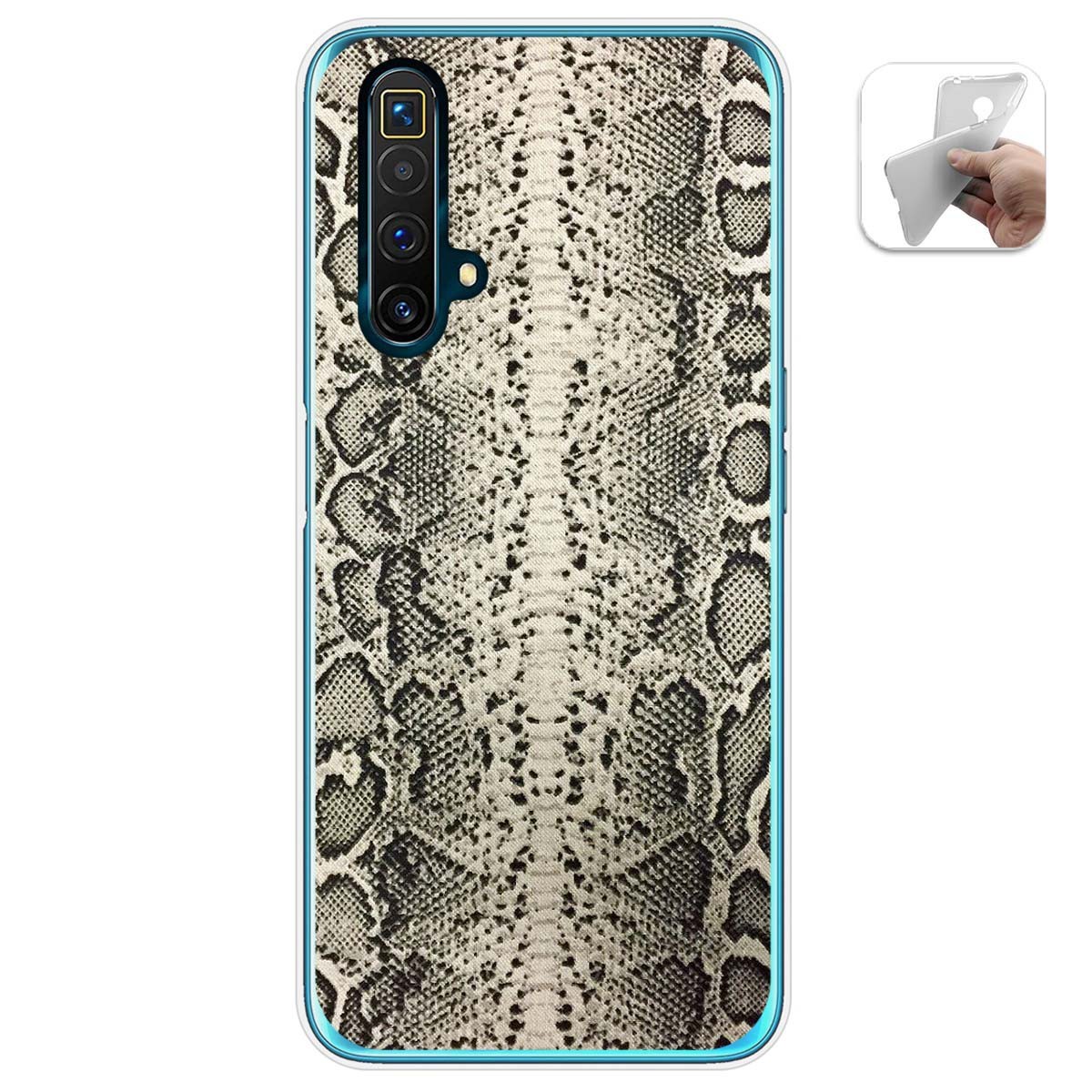 Funda Gel Tpu para Realme X3 SuperZoom / X50 5G diseño Animal 01 Dibujos